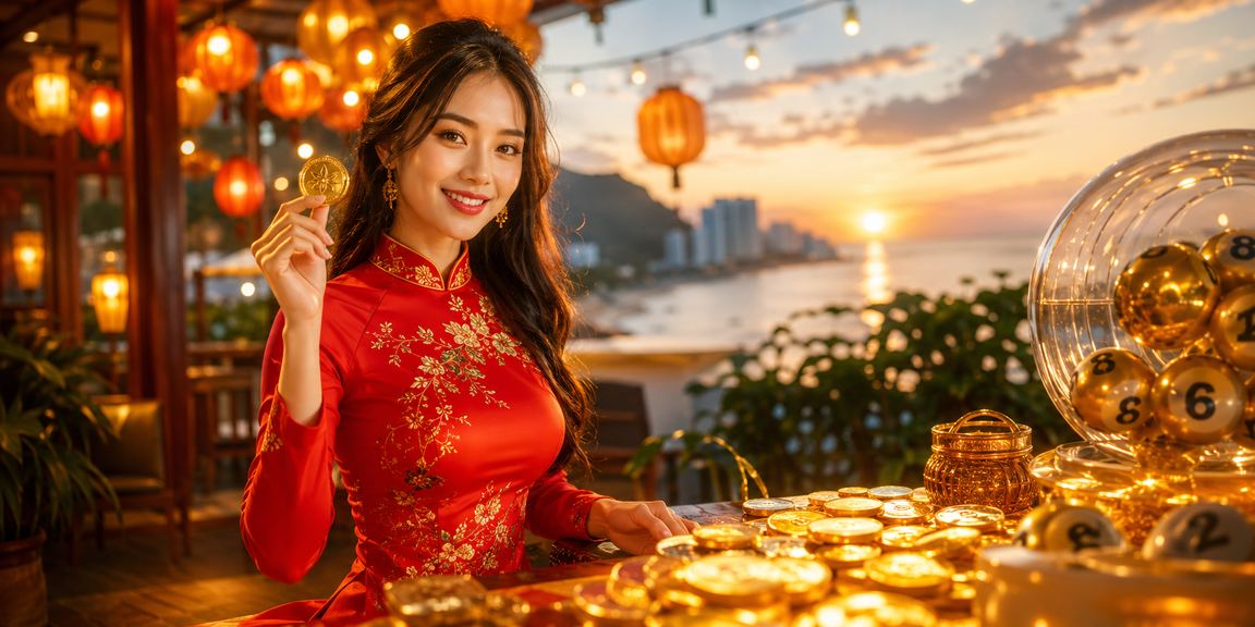 Người phụ nữ Việt Nam trong trang phục áo dài truyền thống tại phố cổ Hội An