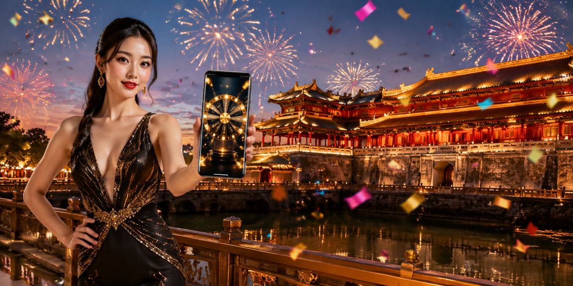 Lễ hội rút thăm may mắn tại Huế với không khí vui tươi và đông người tham dự