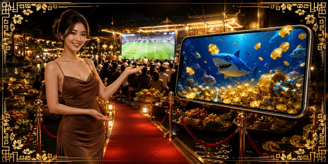 Người dùng tại đồng bằng sông Cửu Long chơi casino trên điện thoại trong quán cà phê buổi sáng